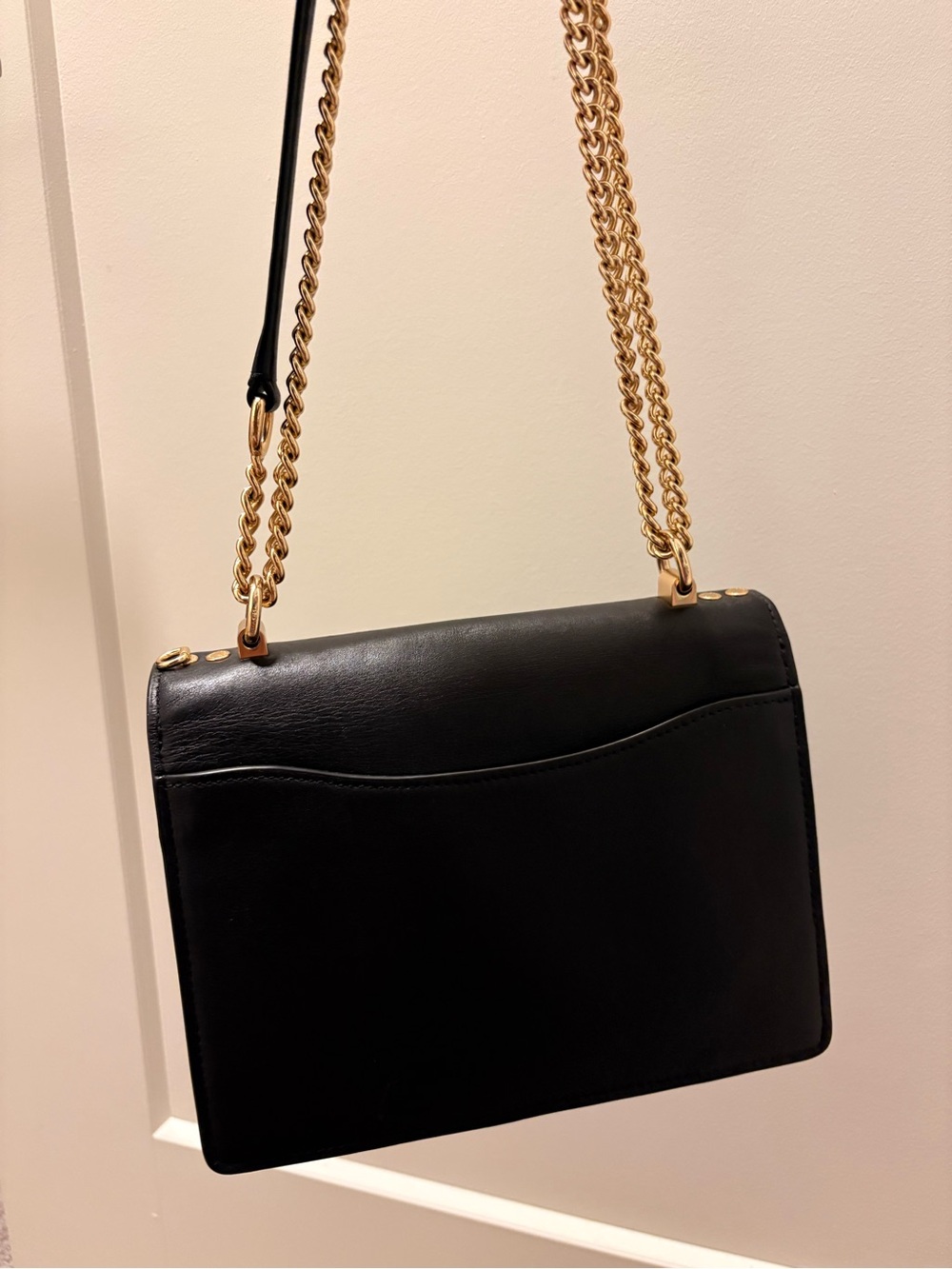 Coach Black and Gold Klare Crossbody Bag - Picture 2 of 6